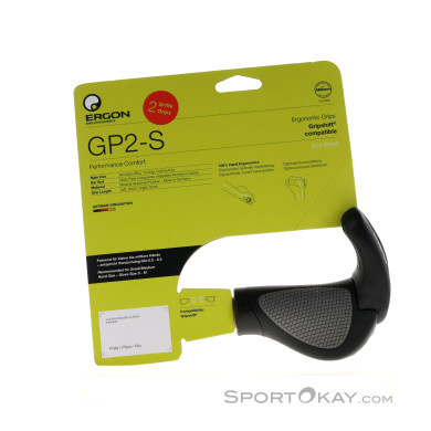 Ergon GP2 Gripshift Griffe-Schwarz-L