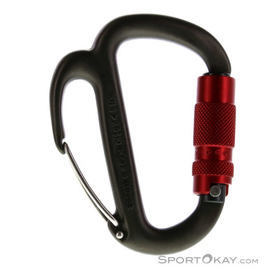 Petzl Freino Twist-Lock Karabiner-Rot-One Size