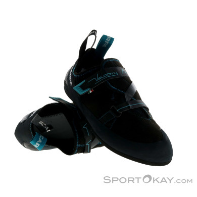Scarpa Velocity Herren Kletterschuhe-Schwarz-41,5