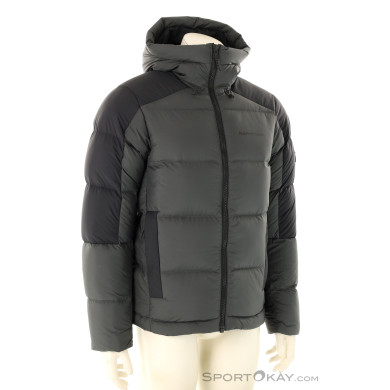 Peak Performance Down Puffer Hood Herren Freizeitjacke-Dunkel-Grau-S