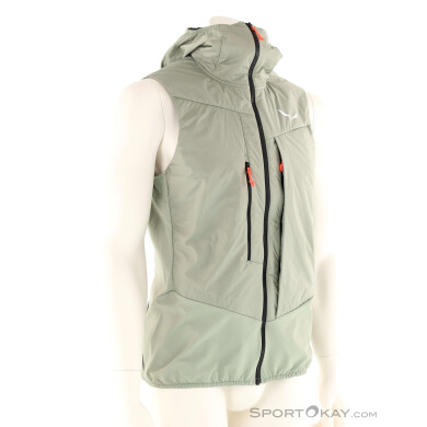 Salewa Sella Dynastretch Tirolwool Hybrid Herren Tourenweste-Grau-S