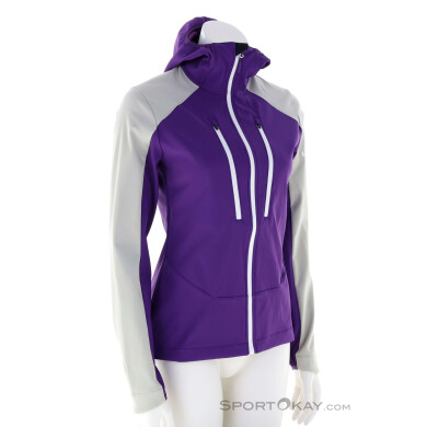 Löffler Hooded Jacket Askendo ASW Damen Sweater-Lila-38