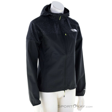 The North Face Higher Run Wind Damen Outdoorjacke-Schwarz-XS