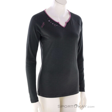 Chillaz Kalnik LS Damen Shirt-Oliv-Dunkelgrün-L