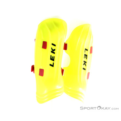 Leki World Cup Pro Schienbeinprotektoren-Gelb-One Size