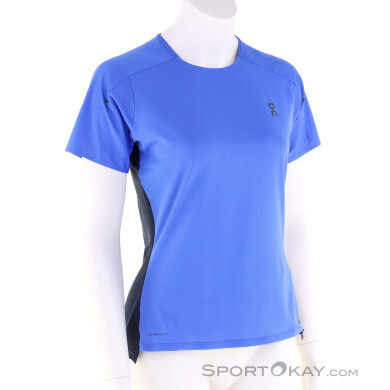 On Performance-T Damen T-Shirt-Blau-S