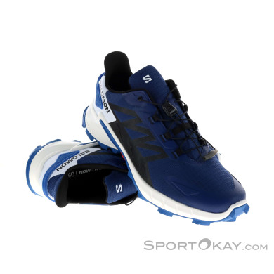Salomon Supercross 4 Herren Traillaufschuhe-Dunkel-Blau-9,5