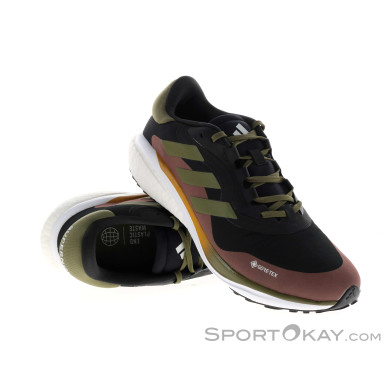 adidas Supernova 3 GTX Herren Laufschuhe Gore-Tex-Oliv-Dunkelgrün-10