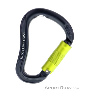 Ocun Eagle Twist HMS-Karabiner-Gelb-One Size