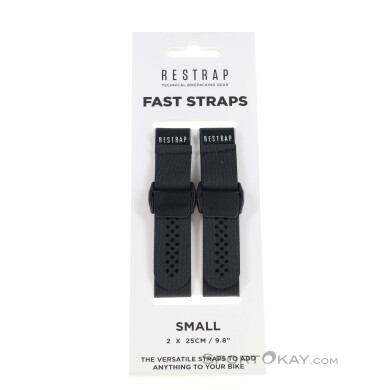 Restrap Fast Small 25cm Rahmen Strap-Schwarz-One Size