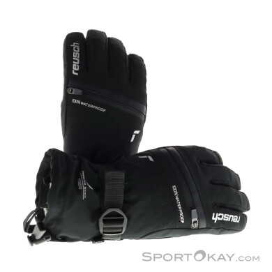 Reusch Lando R-Tex XT Kinder Handschuhe-Schwarz-4,5