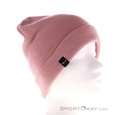 Salewa Puez Merino Beanie Mütze-Pink-Rosa-One Size