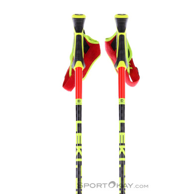 Leki WCR SL 3D Skistöcke-Rot-110