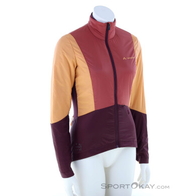 Vaude Kuro Insulation Damen Bikejacke-Dunkel-Rot-38