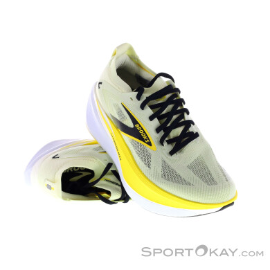Brooks Hyperion Max 3 Herren Laufschuhe-Gelb-10