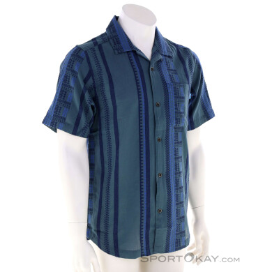 KAVU Castaway Herren Hemd-Dunkel-Blau-M
