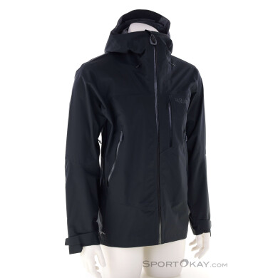 Rab Downpour Mountain HS Herren Outdoorjacke-Schwarz-M