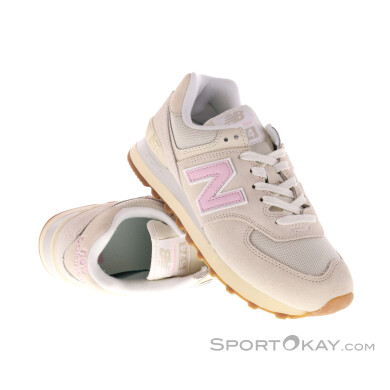New Balance 574 Damen Freizeitschuhe-Beige-7
