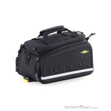 Topeak MTX TrunkBag DX (MTX 2.0) mit TrunkLock-Platte Gepäckträgertasche-Schwarz-One Size