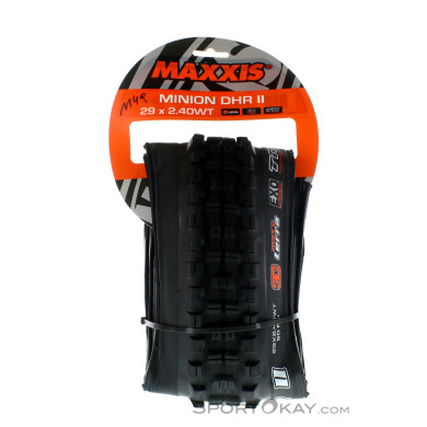 Maxxis Minion DHR II 3C MaxxTerra EXO TR WT 29 x 2,40 Reifen-Schwarz-29
