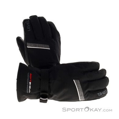 Level Hero Herren Skihandschuhe-Schwarz-10