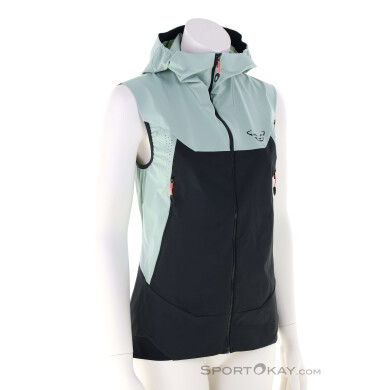 Dynafit Transalper Dynastretch Damen Outdoorweste-Grün-L