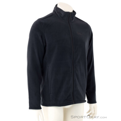 Jack Wolfskin Taunus FZ Herren Fleecejacke-Schwarz-M