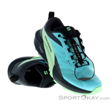 Salomon Sense Ride 5 W GTX Damen Traillaufschuhe Gore-Tex-Blau-6