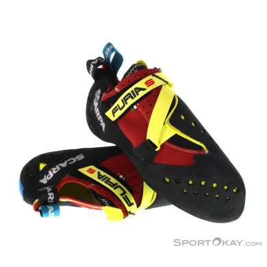 Scarpa Furia S Kletterschuhe-Schwarz-43,5