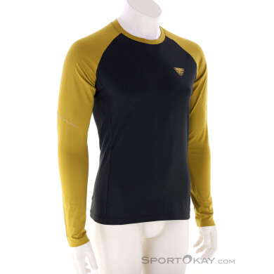 Dynafit Alpine Pro LS Herren Funktionsshirt-Gelb-XL