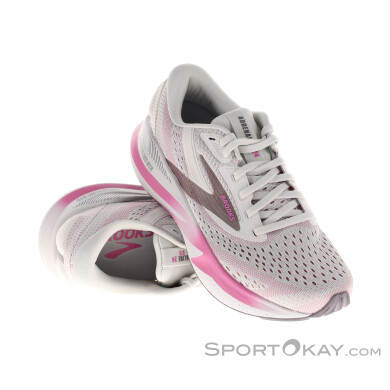 Brooks Adrenaline GTS 24 Damen Laufschuhe-Pink-Rosa-7,5