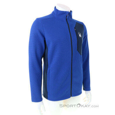 Spyder Bandit Jacket Herren Sweater-Blau-S