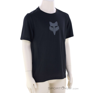 Fox Youth Ranger Fox Head SS Kinder Bikeshirt-Schwarz-M