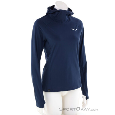 Salewa Puez Sun Damen Sweater-Dunkel-Blau-40
