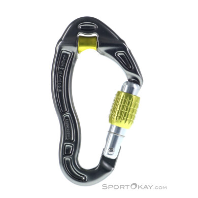 DMM Revolver Screwgate Schraubkarabiner-Gelb-One Size
