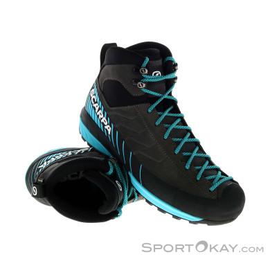 Scarpa Mescalito Mid GTX Herren Zustiegsschuhe Gore-Tex-Hell-Blau-44