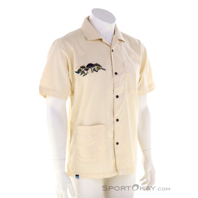 KAVU Bay Beach Herren Hemd-Beige-M