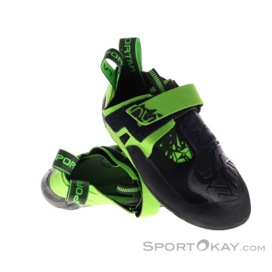 La Sportiva Skwama Vegan Herren Kletterschuhe-Grün-42,5