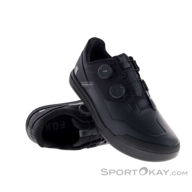 Fox Union Boa Flat Herren MTB Schuhe-Schwarz-45