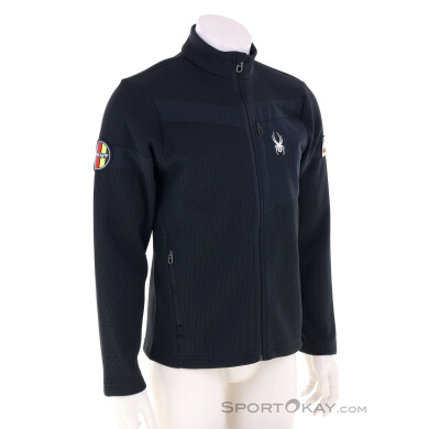 Spyder Wengen Bandit Herren Fleecejacke-Schwarz-M