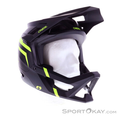 O'Neal Transition Flash Fullface Helm-Schwarz-L
