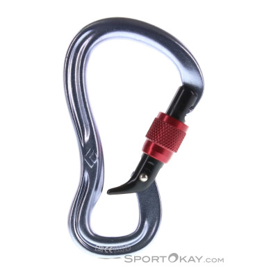 Black Diamond GridLock Screwgate Karabiner-Grau-One Size