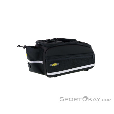 Topeak TrunkBag EX (Strap) Gepäckträgertasche-Schwarz-One Size
