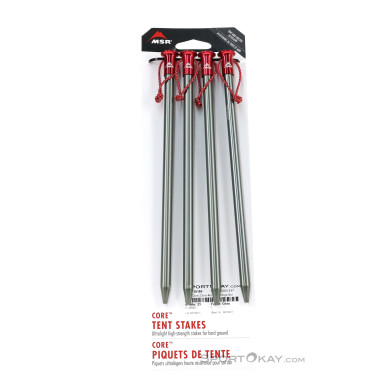 MSR Core 23cm 4er Zelthering-Set-Grau-23