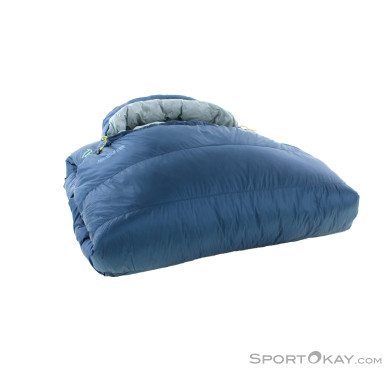 Therm-a-Rest Hyperion -6°C Regular Daunenschlafsack links-Blau-Regular