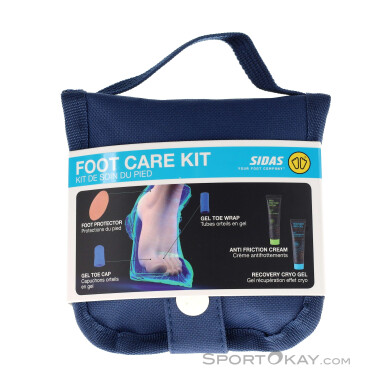 Sidas Foot Care Kit Pflegeset-Blau-L-XL