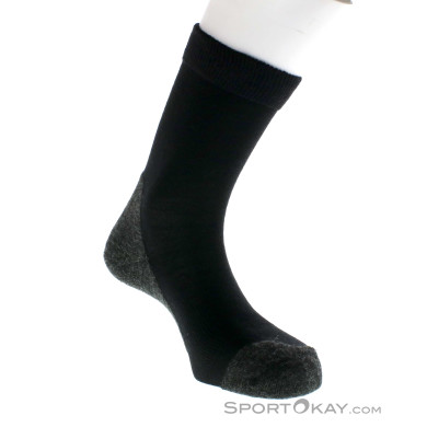Lenz Trekking 8.0 Wandersocken-Schwarz-35-38