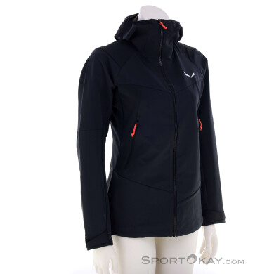 Salewa Sella Durastretch Damen Tourenjacke-Schwarz-38
