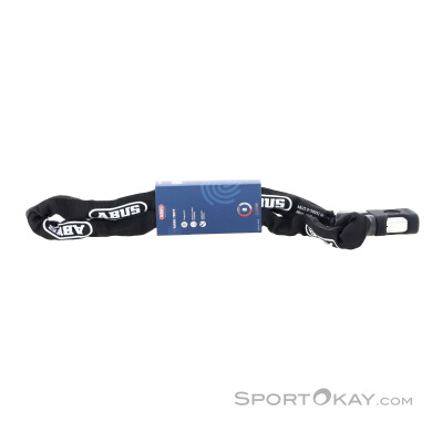 Abus Yardo 7807F 110cm Fahrradschloss-Schwarz-One Size