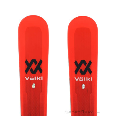 Völkl Mantra JR + Free 7 Kinder Skiset 2024-Rot-138